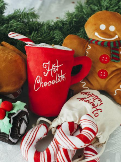 Jouet en peluche pour chien - Chocolat chaud - Holiday Classic - Pet PLAY