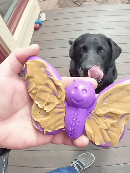 Le papillon - Jouet à mâcher ou à lécher pour chien - Sodapup