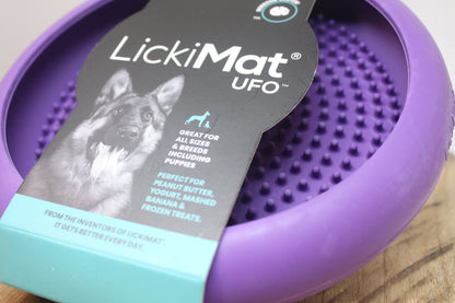 Lickimat Ufo bol de léchage pour chien et chat