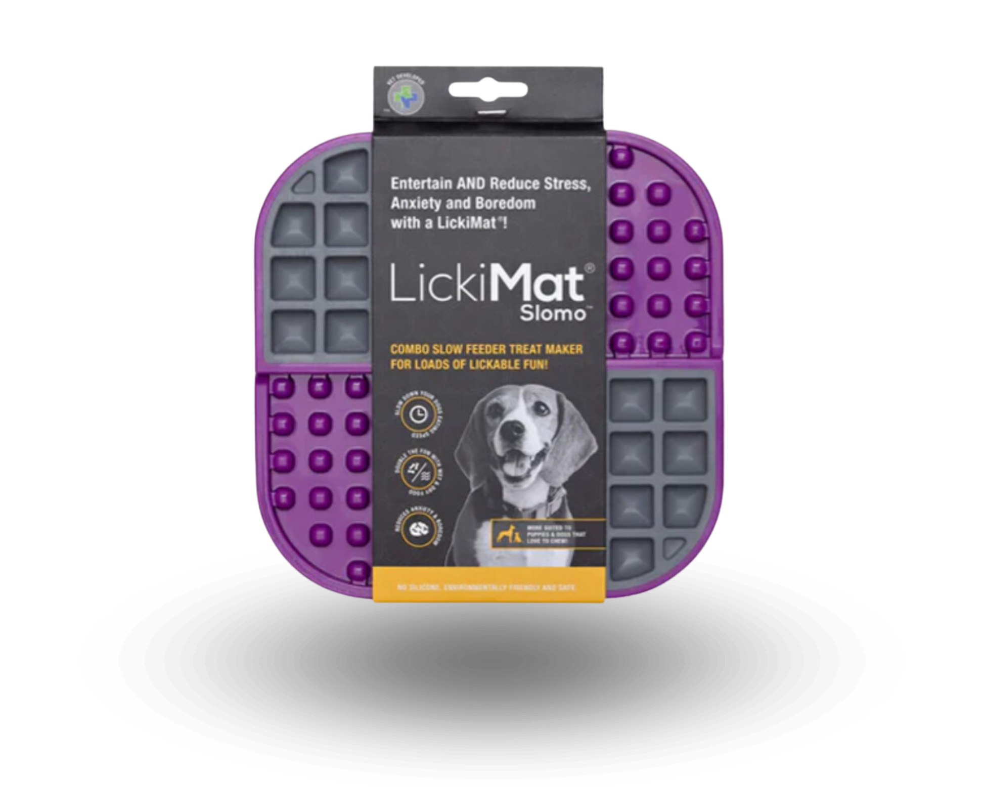 LickiMat Slomo pour tapis de léchage pour chien et chat