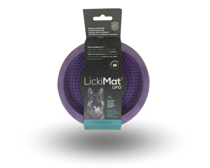 Lickimat Ufo bol de léchage pour chien et chat