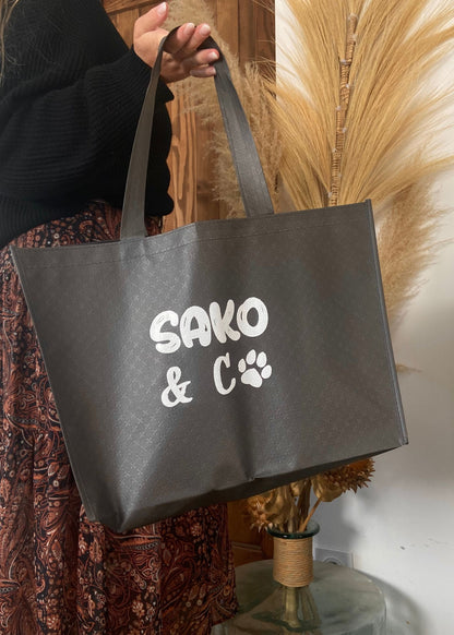 Sac caba laminé noir 🖤 - Sako&Co