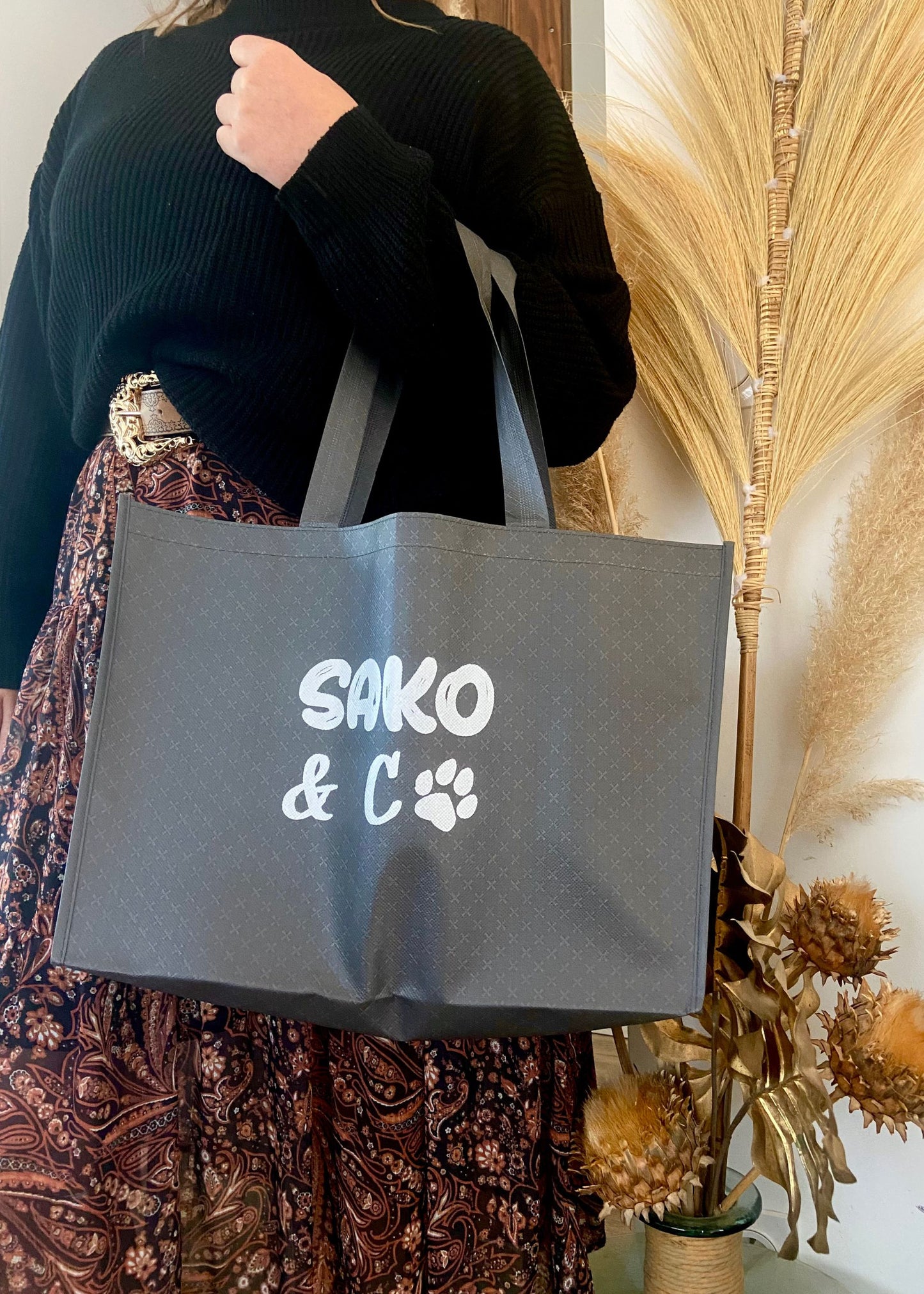 Sac caba laminé noir 🖤 - Sako&Co